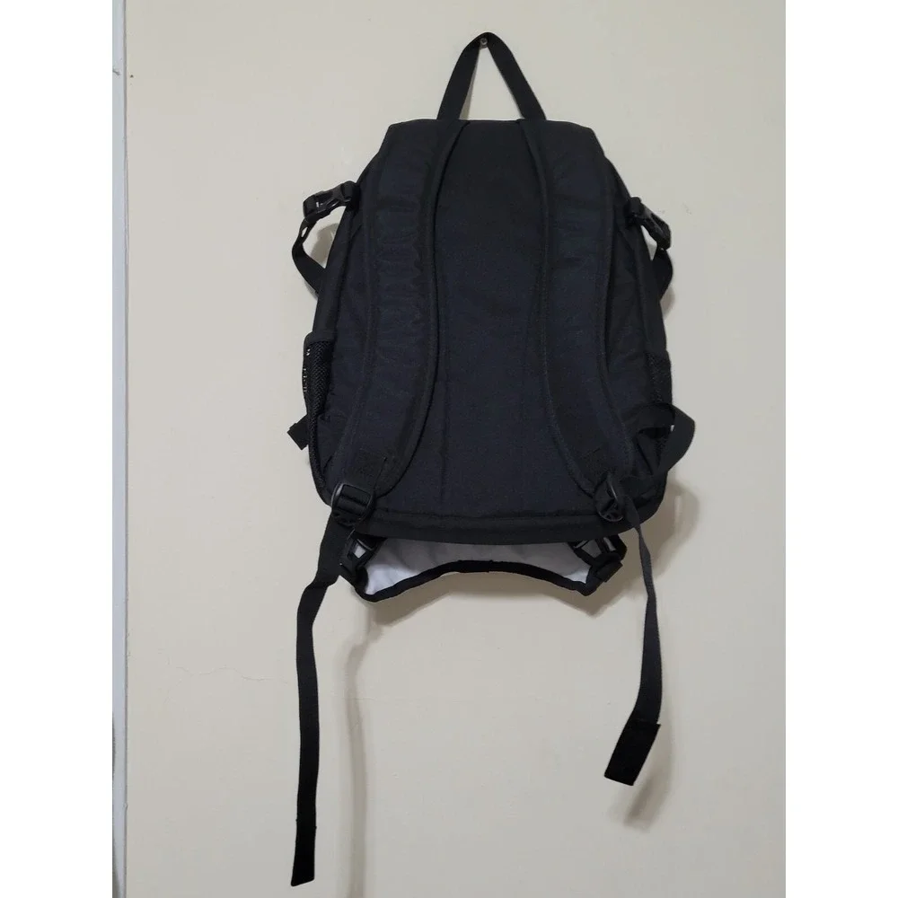 Obersee Oslo Diaper Bag Backpack with Detachable Cooler Black/White Changing Pad